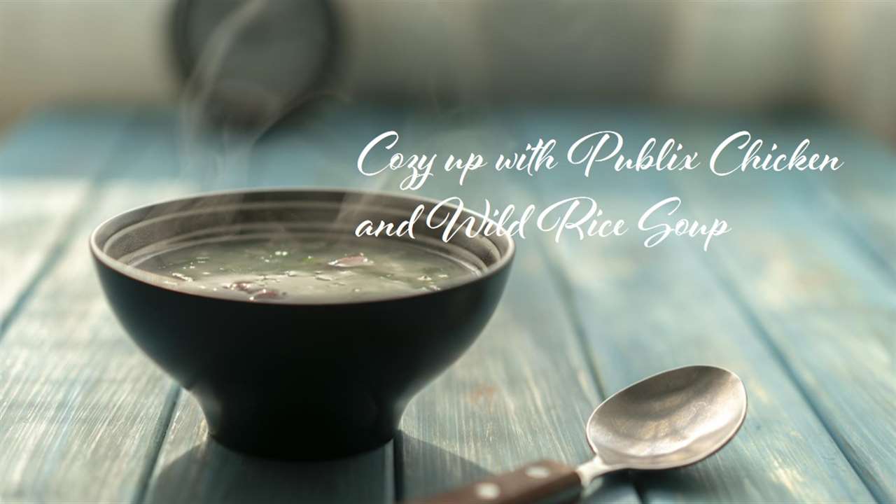 Publix Chicken and Wild Rice Soup Recipe